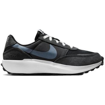 Nike Deportivas Moda Baskets Waffle Debut daim et nylon gris para hombre