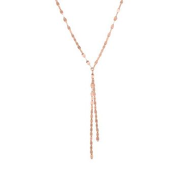 Cadena de plata 925 bañado en oro rosa
