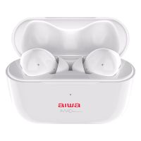 aiwa ebtw-888anc auriculares inalambricos blancos