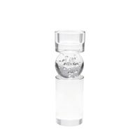 portavela burbuja de cristal 6x6x195cm