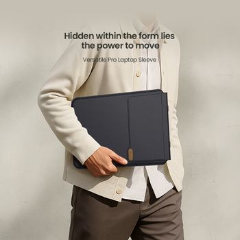 Nillkin-funda versátil de cuero vegano para ordenador portátil profesional, para Macbook Pro 13, 14, 15, 16 pulgadas, soporte ajustable, alfombrilla para ratón, bolsa para ordenador portátil de