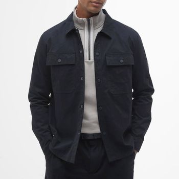Barbour International Rocco Brushed Canvas Overshirt - S