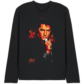 Elvis Presley Camiseta manga larga Trouble para hombre