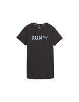 camiseta de fitness puma womens graphicc icy azule mujer