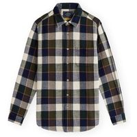 portuguese flannel camisa manga larga pine shirt para hombre