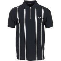 fred perry polo vertical stripe polo shirt para hombre