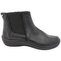 arcopedico botines botin makai licra negra para mujer