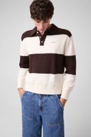polo de punto a rayas