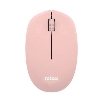 Nilox MXMOWI4014 Ratón Inalámbrico 1000DPI Rosa