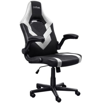 Trust GXT 703W RIYE Silla Gaming Negro/Blanco
