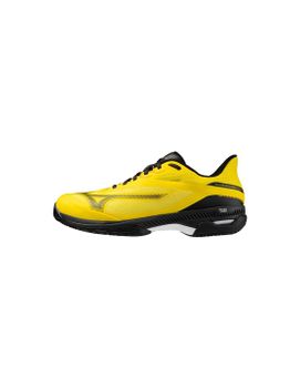 Zapatillas de Pádel Mizuno Wave Exceed Court Padel Hombre Amarillo/Negro/Negro