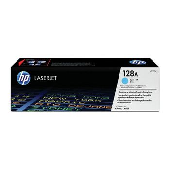 HP 128A Tóner Original Laserjet Cian