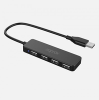 approx adaptador 4 puertos usb 20 hub