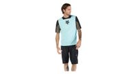 fox defend maillot de manga corta elevated rojo hombre