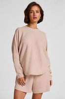 hunkemoller short waffle sloane beige