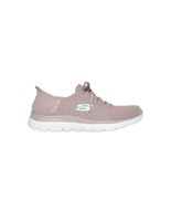 zapatillas skechers slip-ins summits-new daily mujer marron