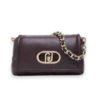 Liu Jo para mujer. AF6269-E1166 Bolso LaPuffy Pequeño berenjena (OSFA), Casual, Granate, Poliéster