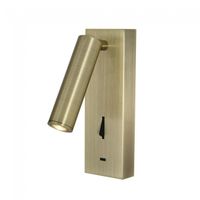 aplique lector led con interruptor tarifa iii 3w