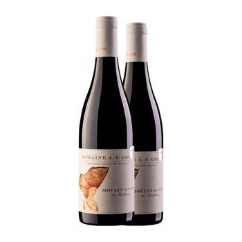 A.f. Gros Vino Tinto Mortperay Moulin 75 Cl 12.5% Vol. (pack De 2 Unidades)