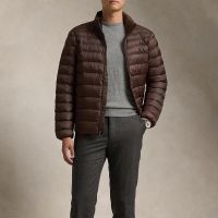polo ralph lauren insulated terra quilted nylon padded jacket - xxl