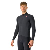 maillot castelli aero race manga larga negro talla xl