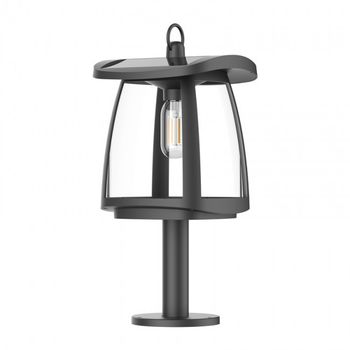 Sobremuro de exterior solar led zeffa (3w)