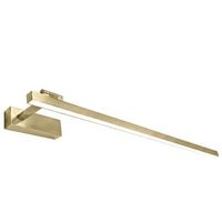 lampara de pared toolight swe033-1w 80cm brush gold led