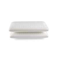 pack 2 almohadas visco perforada alta gama 90x40