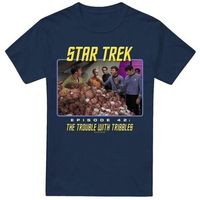star trek camiseta the trouble with tribbles para hombre