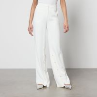 stine goya isaac recycled satin wide-leg trousers - xl