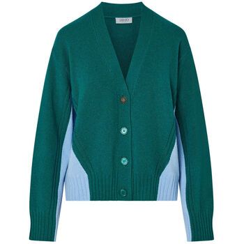 Liu Jo Chaqueta de punto Cárdigan color block en lana para mujer