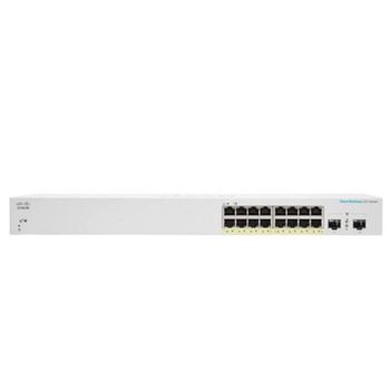 Conmutador Cisco CBS220-16P-2G Gestionado L2 16 Puertos Gigabit Ethernet PoE