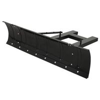 quitanieves para carretilla elevadora negro 150x38 cm vidaxl