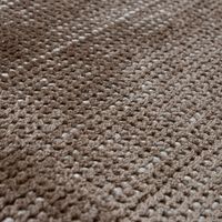 alfombra colleen beige 120 cm redondo