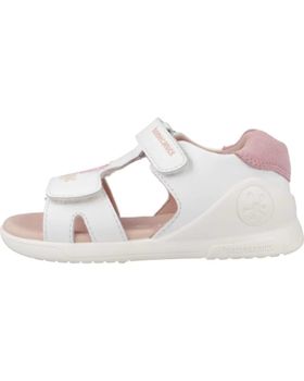 de BIOMECANICS SANDALIAS NINA MODELO 252140B COLOR BLANCO