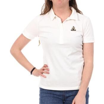 Le Coq Sportif Polo Marshmallow para mujer