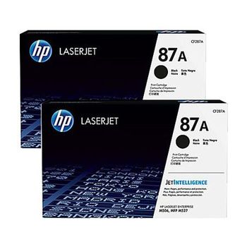 Original Multipack HP LaserJet Managed M506dnm Printer Toner Cartridges (2 Pack) -CF287A
