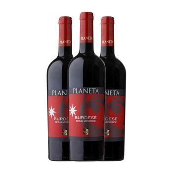 Planeta Vino Tinto Burdese Menfi 75 Cl 14% Vol. (pack De 3 Unidades)