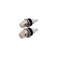 juntas de estriberas kawasaki zx-10r 04-10 lsl pasajero gris par
