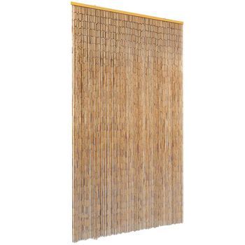Cortina De Bambú Para Puerta Contra Insectos 120x220 Cm Vidaxl