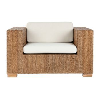 Sillon Fibra Teca 117x92x65 Incluye Cojines