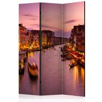 biombo - city of lovers venice by night 135x172 cm