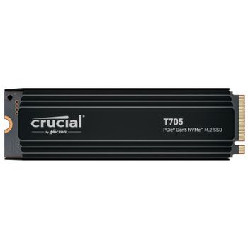 Crucial T705 2TB M.2 PCIe Gen5 NVMe con Disipador