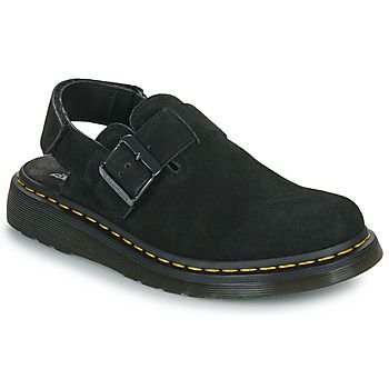 Dr. Martens Zuecos JORGE II Black E.H SUEDE para mujer