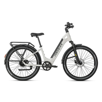 bicicleta electrica con correa de carbono jobobike dyno gt 36v 250w 15ah sensor de par beige