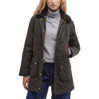 barbour chaquetas bower wax jacket lwx0534 para mujer