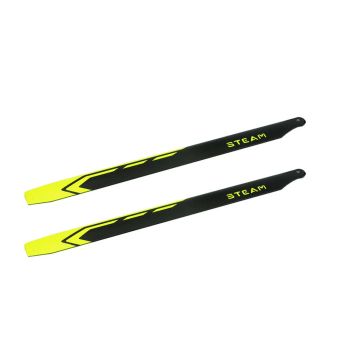 Palas principales de fibra de carbono de 420 mm para helicóptero RC de clase 420
