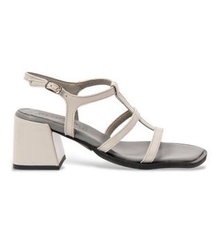 Art para mujer. 1201111EW003_039 Sandalias 2001 de piel gris (37), 5 a 8cm, Hebilla, Clásico