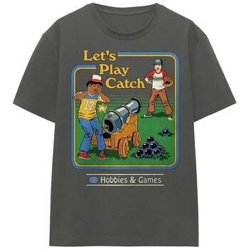 Steven Rhodes Camiseta Let's Play Catch para mujer