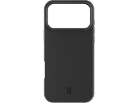 funda movil - cellularline sensation para apple iphone 17 pro soft-touch silicona microfibra negro